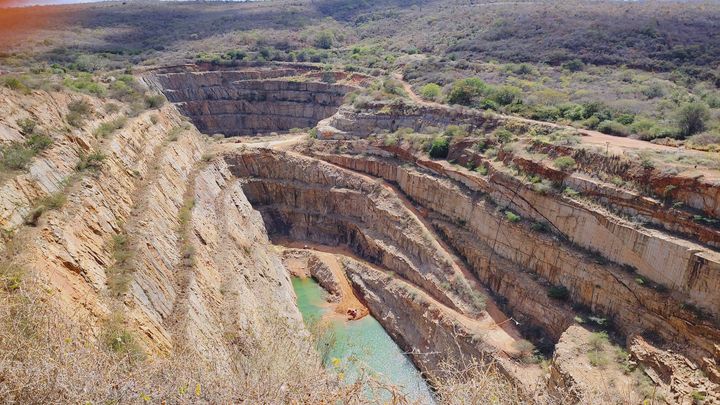 Mina Cachoeira, unidade de concentrado de urânio da INB em Caetité, na Bahia